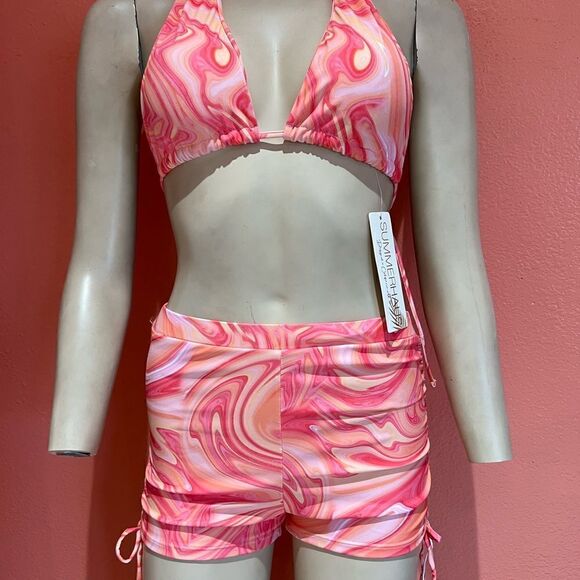 SUMMER HAUS ELSA WRAP TOP AND ELSA SHORT SET!!